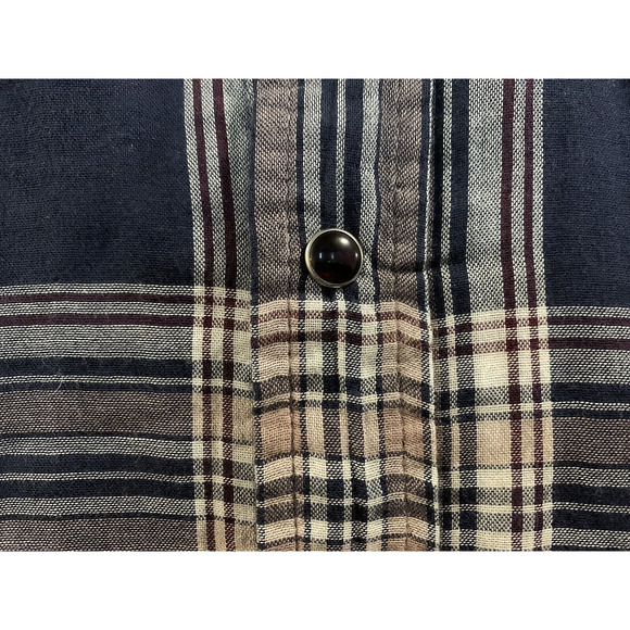 BUFFALO DAVID BITTON Plaid Long Sleeve Button-Down Casual Shirt Men's Size XL - Picture 2 of 12